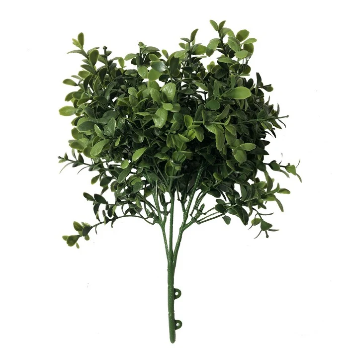 Pick artificiale per decorazione con foglie verdi