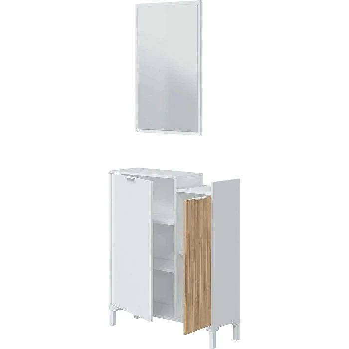 Mobile da ingresso con ante e specchio - Ethna