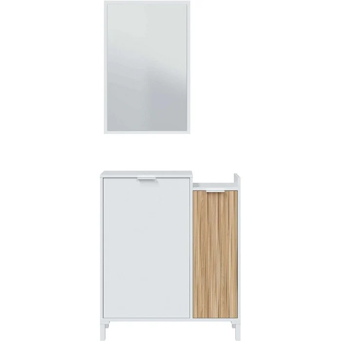 Mobile da ingresso con ante e specchio - Ethna