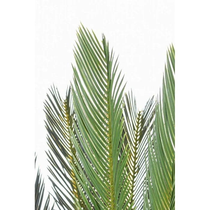 Pianta di palma artificiale con vaso 120 cm - Cycas