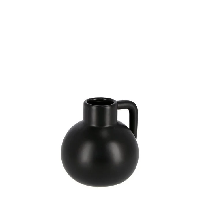 Vaso in porcellana nero - Elsy