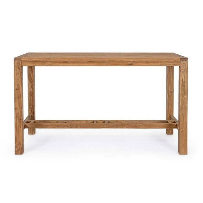 Tavolo alto da bar in legno teak - Maricruz