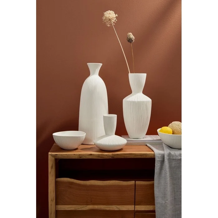 Vaso bianco - Striped