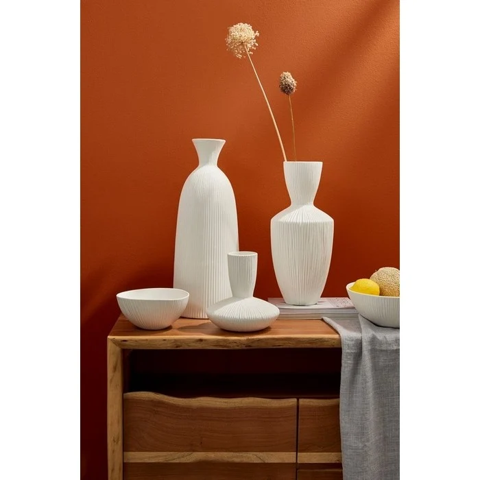 Vaso bianco - Striped