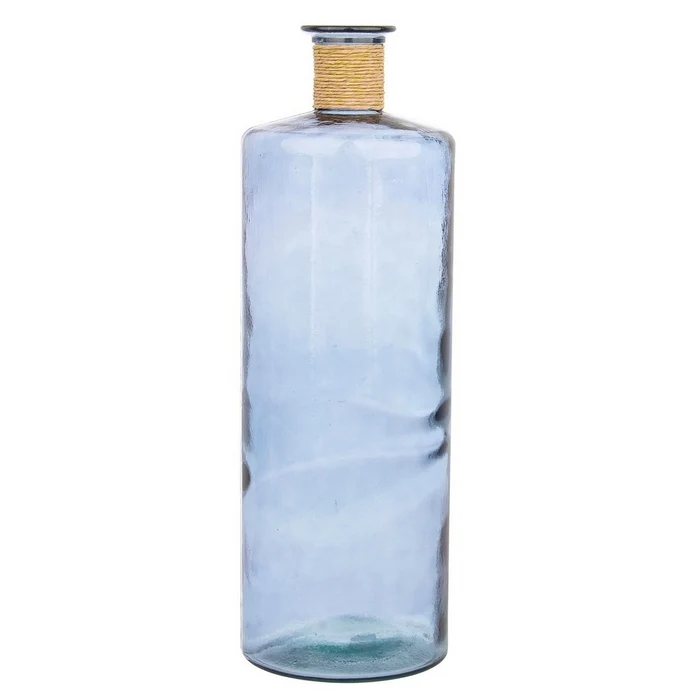 Vaso portafiori in vetro e corda - Rotang