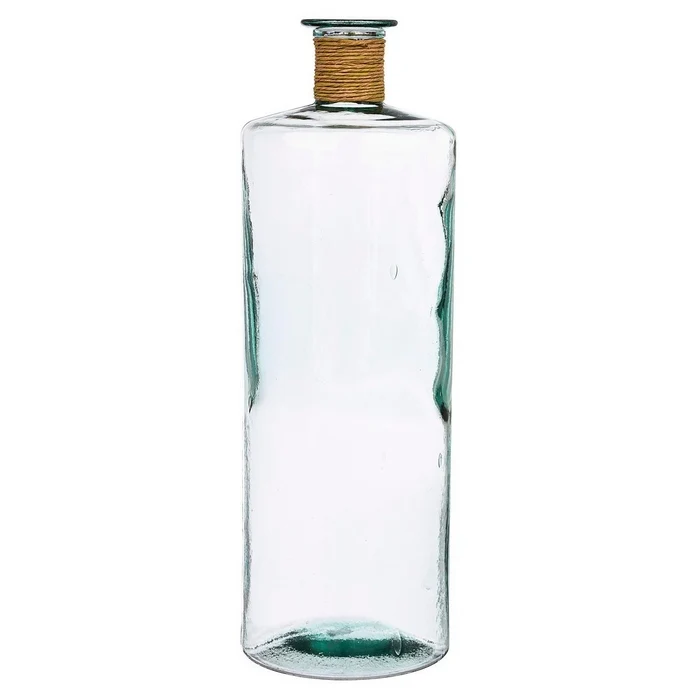 Vaso portafiori in vetro e corda - Rotang