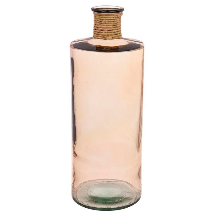 Vaso portafiori in vetro e corda - Rotang