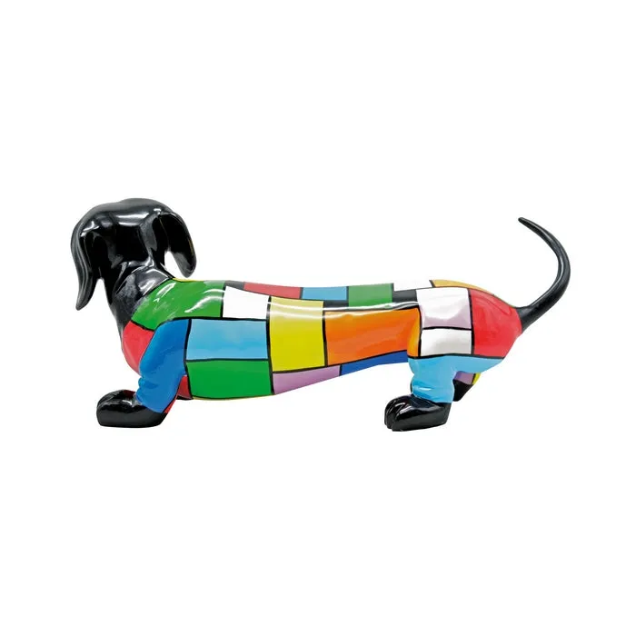 Scultura cane colorato Manuela's dog