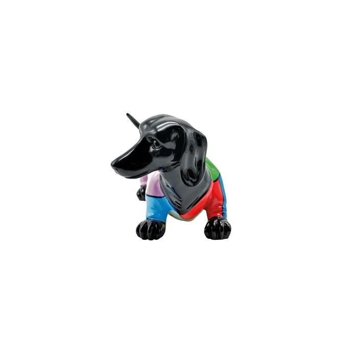 Scultura cane colorato Manuela's dog
