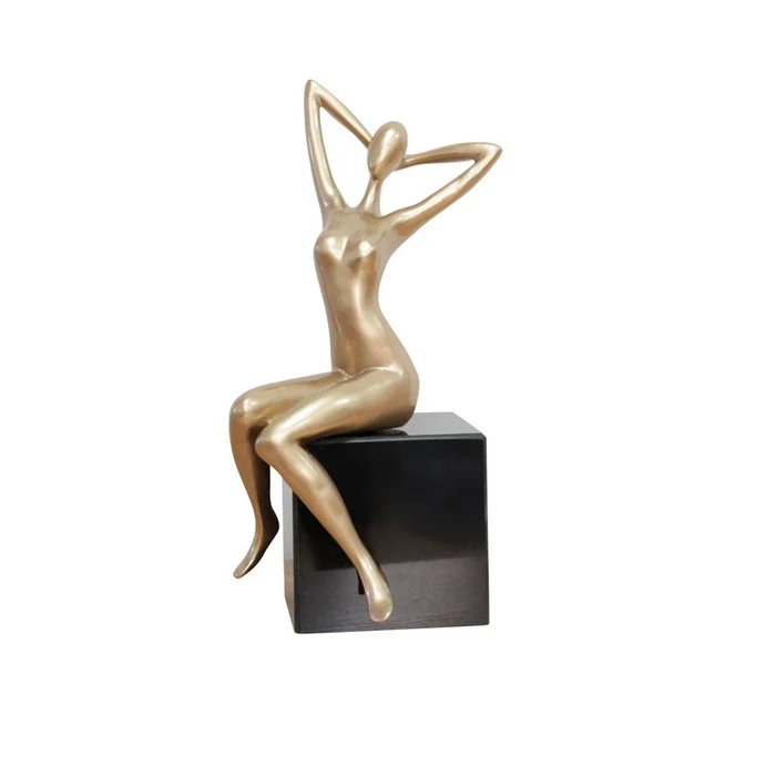 Scultura golden Girl