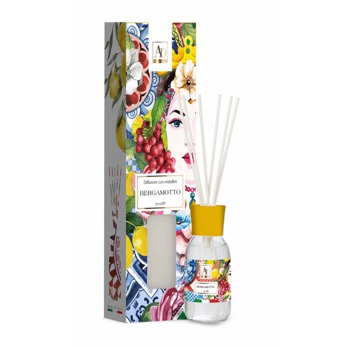 Diffusore di fragranza con midollini 125 ml