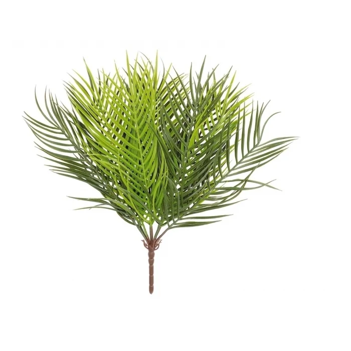 Ramoscello artificiale con foglie per decorazione 49 cm