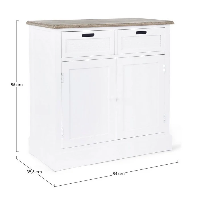 Credenza shabby 2 ante e 2 cassetti - Dorotea