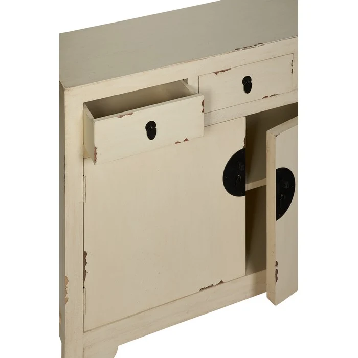 Credenza in legno con 3 cassetti e 2 sportelli - Fuji