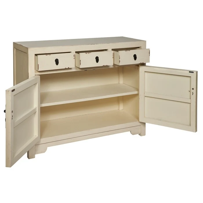Credenza in legno con 3 cassetti e 2 sportelli - Fuji