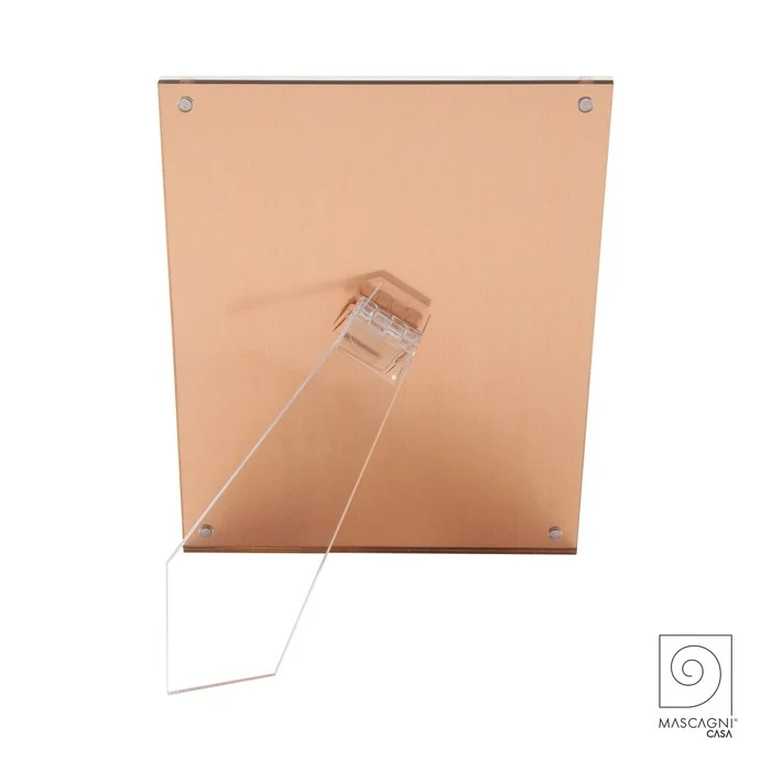 Cornice portafoto con base in metallo