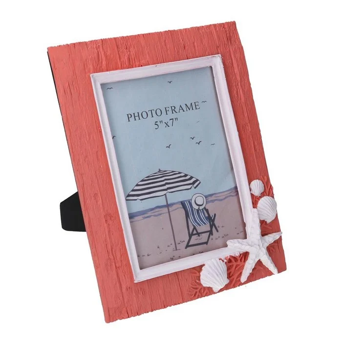 Portafoto da tavolo in legno mare 19x24 cm