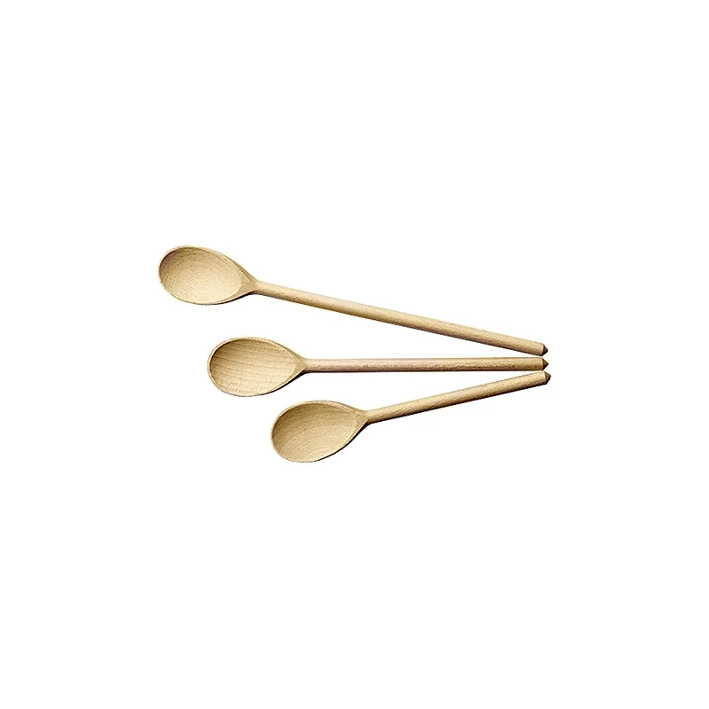 Cucchiai in legno set da 3