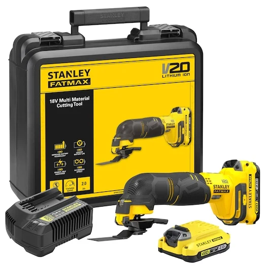 Utensile multifunzione 18V - 2 AH fatmax V20 (SFMCE500D2K-QW) Stanley