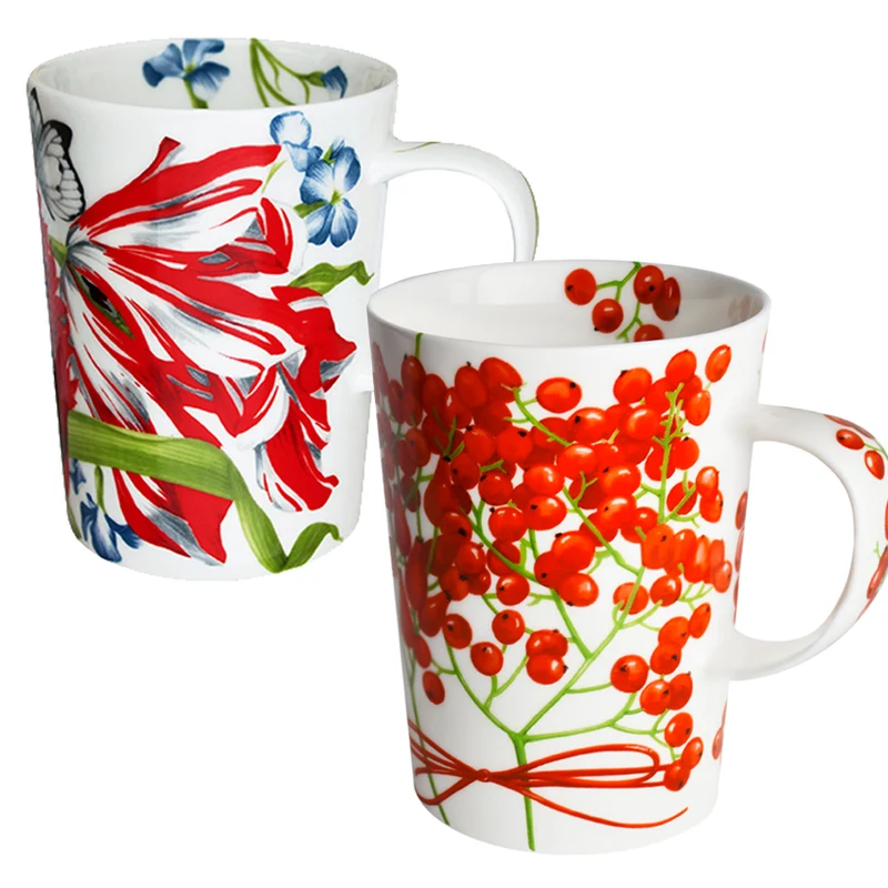 Taitù tazze Mug collezione porcellana d'osso vari decori