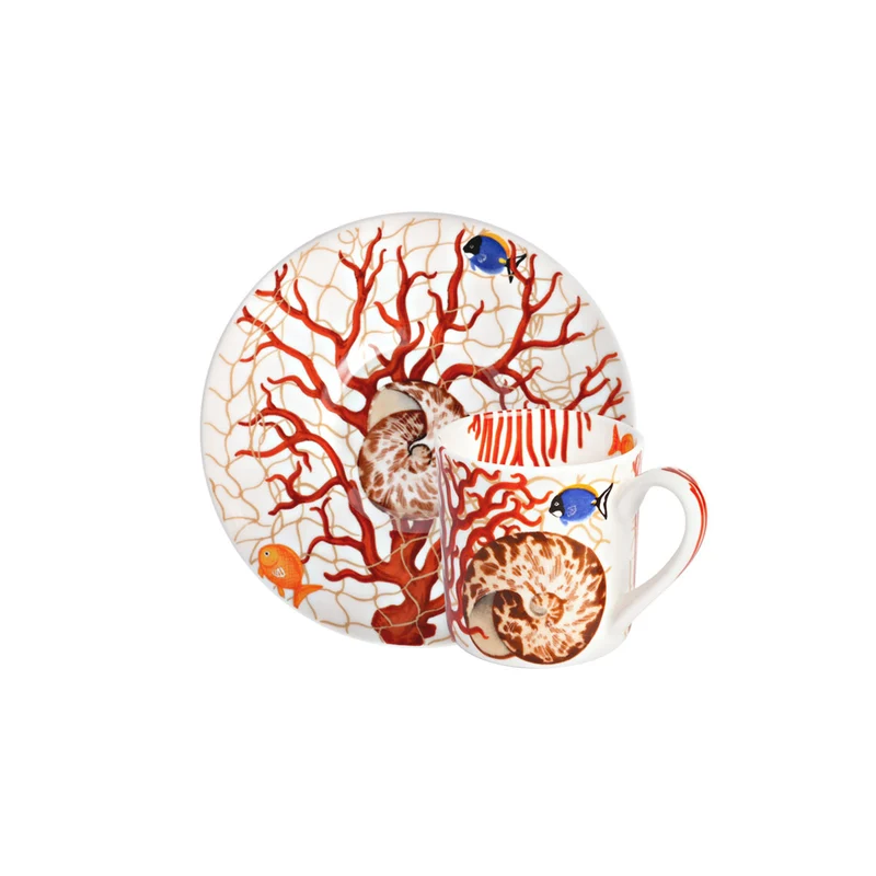Taitù tazze caffè collezione porcellana d'osso vari decori