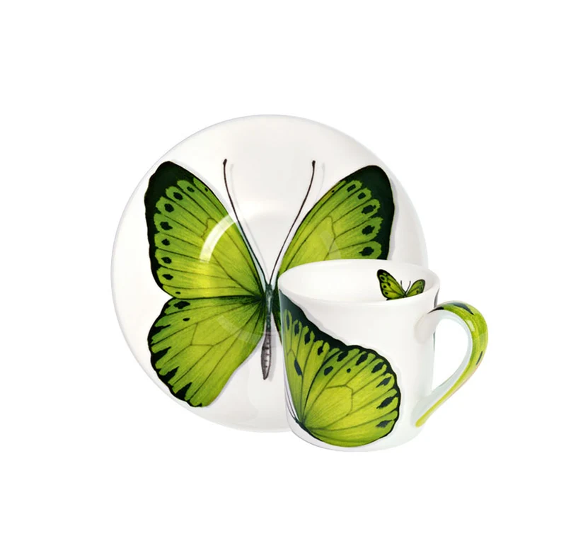 Taitù tazze caffè collezione porcellana d'osso vari decori
