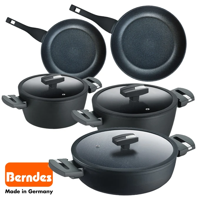 Berndes Batteria 8 pezzi antiaderente induzione Enduro
