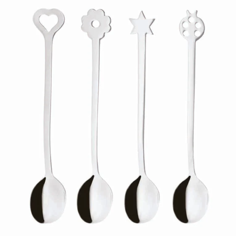 Party Set 4 Cucchiaini moka segnaposto Sambonet