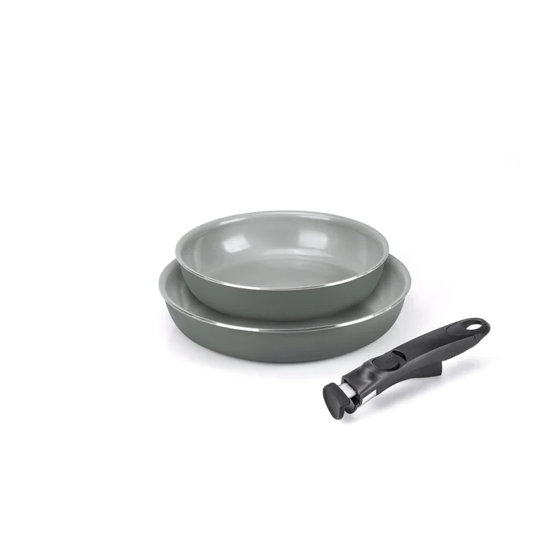 SET DI PADELLE 24-28CM CON MANICO REMOVIBILE MONETA MELODIA FINEGRES