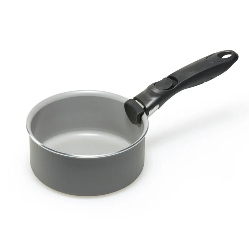 Moneta Melodia Set da 3 pezzi Melodia Minispace: Padella 24 cm, Wok 28 cm, Casseruola 20 cm, 1 manico removibile