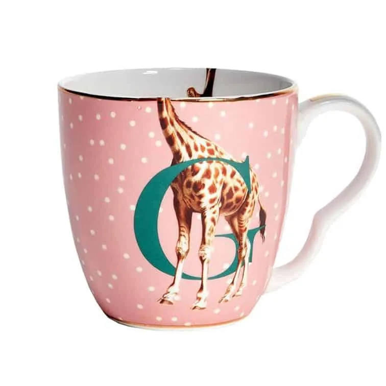 Yvonne Ellen Tazze Mug con iniziali Alphabet varie lettere