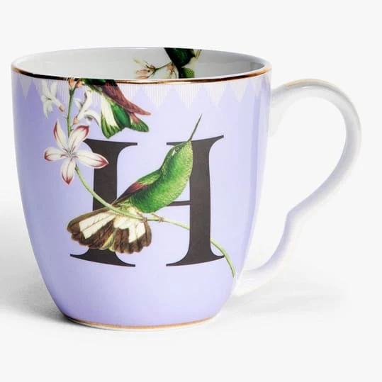 Yvonne Ellen Tazze Mug con iniziali Alphabet varie lettere