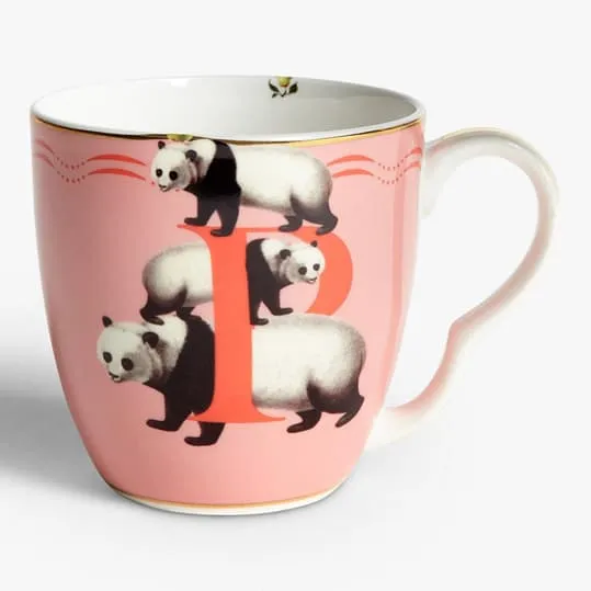 Yvonne Ellen Tazze Mug con iniziali Alphabet varie lettere