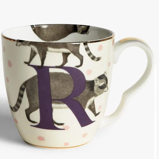 Yvonne Ellen Tazze Mug con iniziali Alphabet varie lettere
