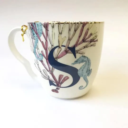 Yvonne Ellen Tazze Mug con iniziali Alphabet varie lettere