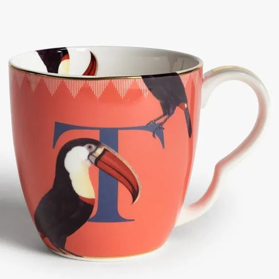 Yvonne Ellen Tazze Mug con iniziali Alphabet varie lettere