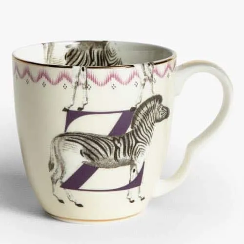 Yvonne Ellen Tazze Mug con iniziali Alphabet varie lettere