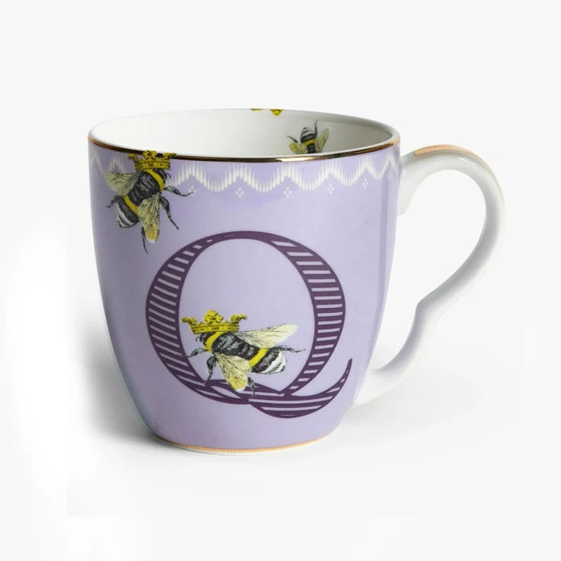 Yvonne Ellen Tazze Mug con iniziali Alphabet varie lettere