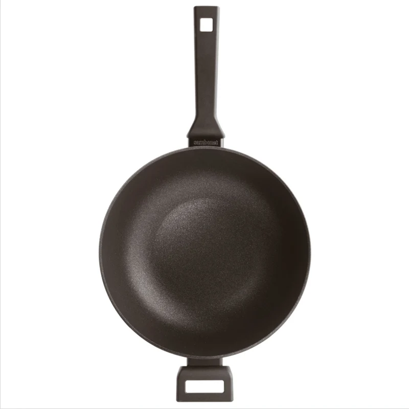 Sambonet Wok cm 30 antiaderente + cop. Titan Pro induzione