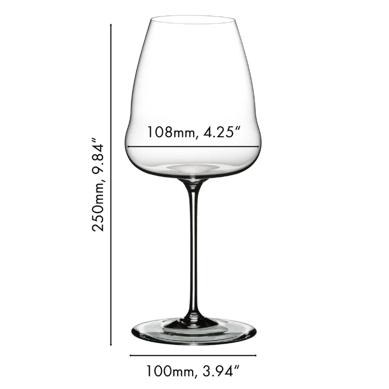 Riedel Set 2 Calici Champagne Winewings cristallo 1234/28