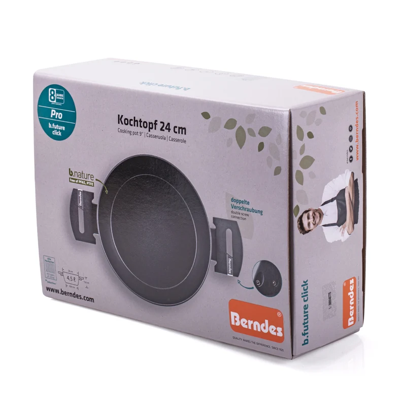 B.Future Batteria 8 pezzi Antiaderente naturale Berndes
