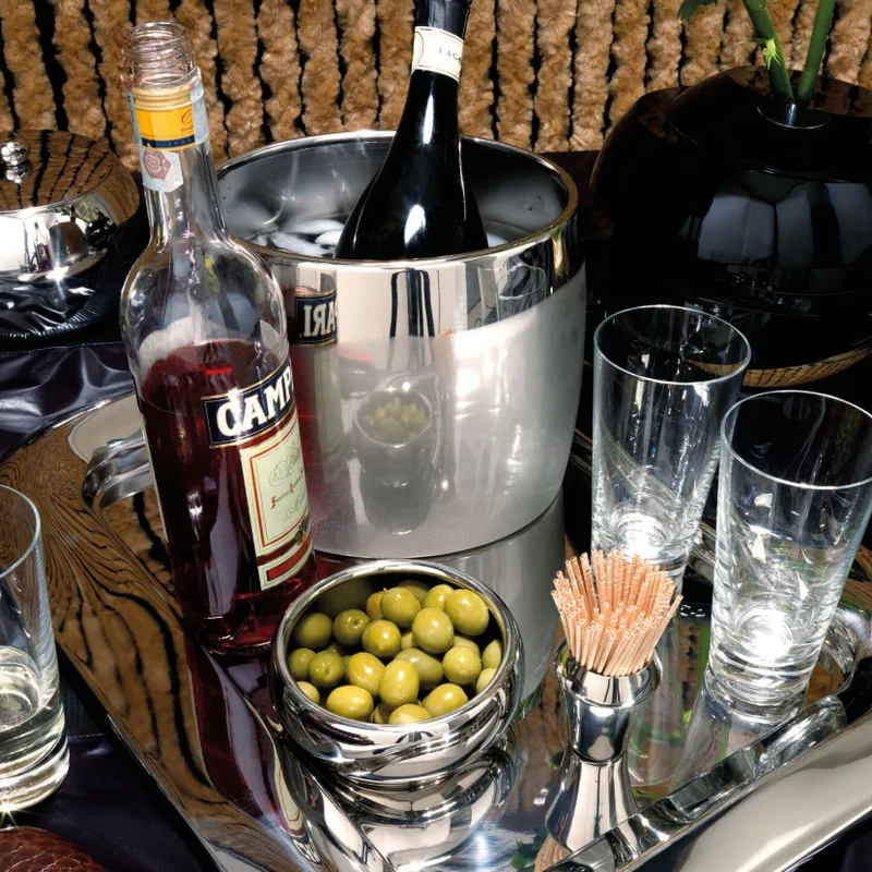 Sphera Secchiello Champagne acciaio Sambonet
