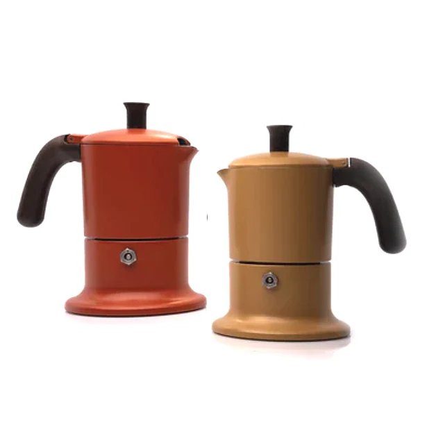 Angelina Caffettiere Induzione 3 tazze Made in Italy vari colori