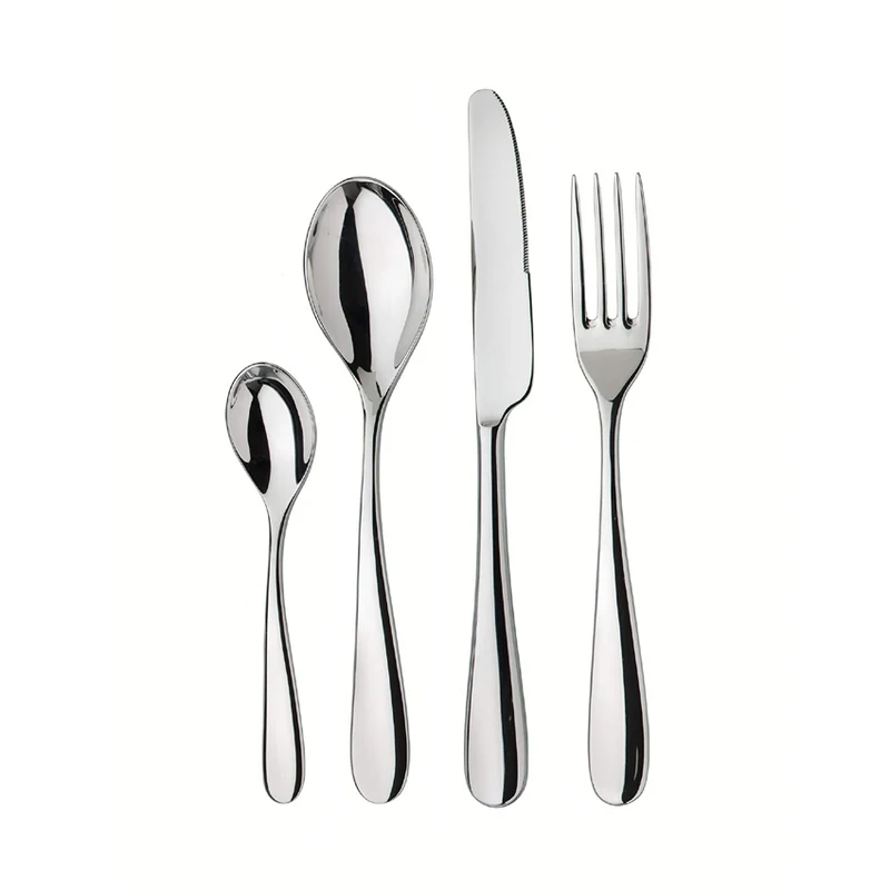 Nuovo Milano Servizio posate 16 pezzi acciaio Alessi 5180S16M