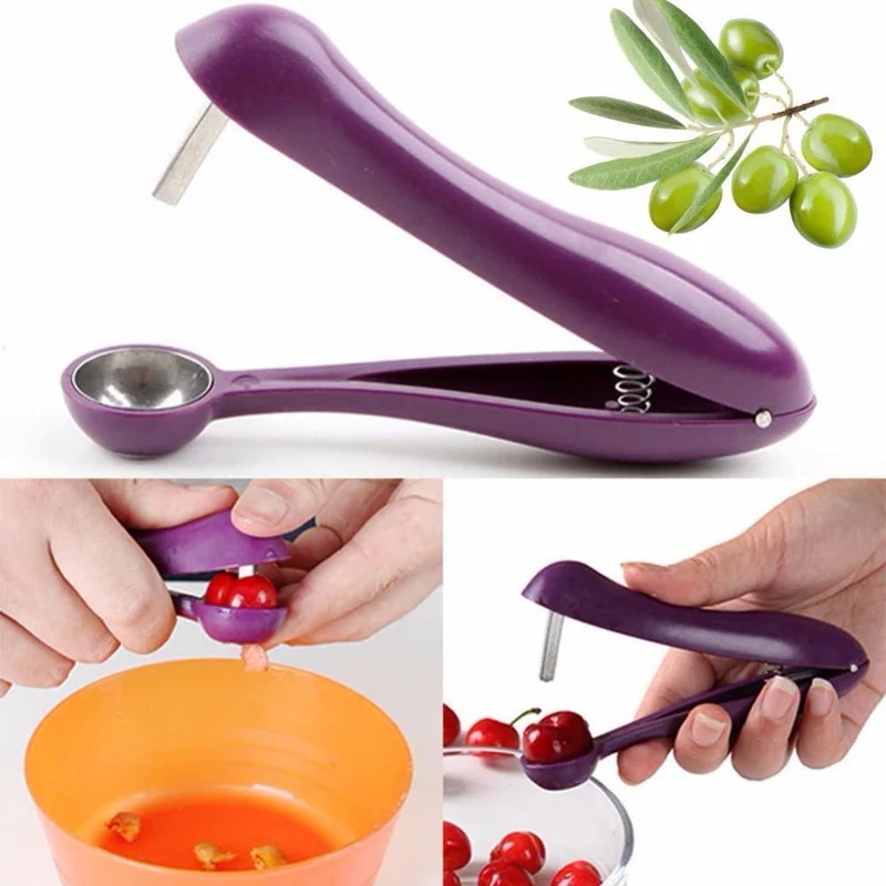 5'' Cherry Fruit Corer Tool Pitter Remover