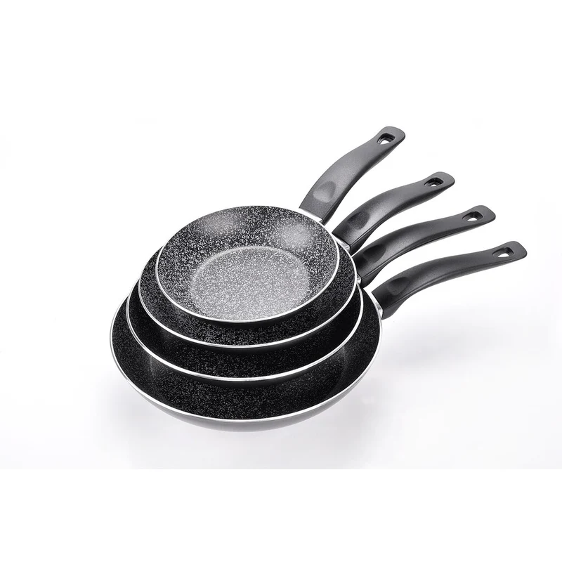 Alluflon Vesuvia Set di padelle 18+22+24+28 cm