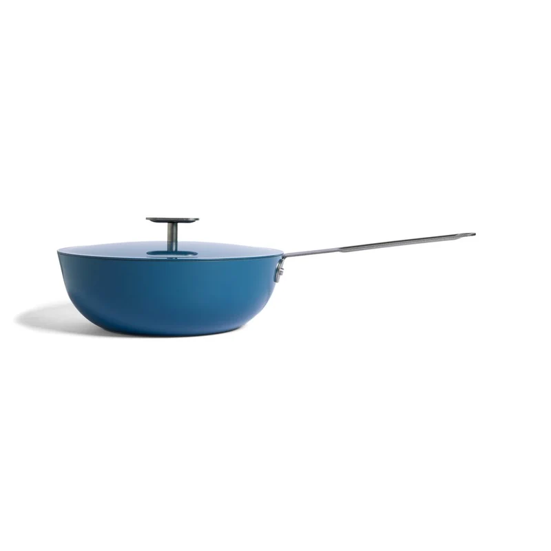 WOK 24CM CON COPERCHIO MONETA 151 BLUE GRACE