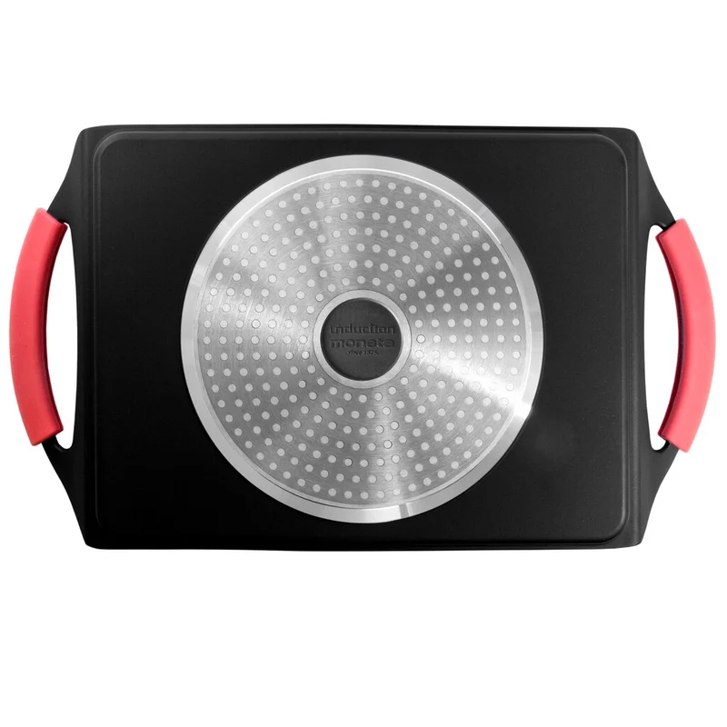 Moneta GRILL&PLANCHAS GRIGLIA RETTANGOLARE 35X22cm