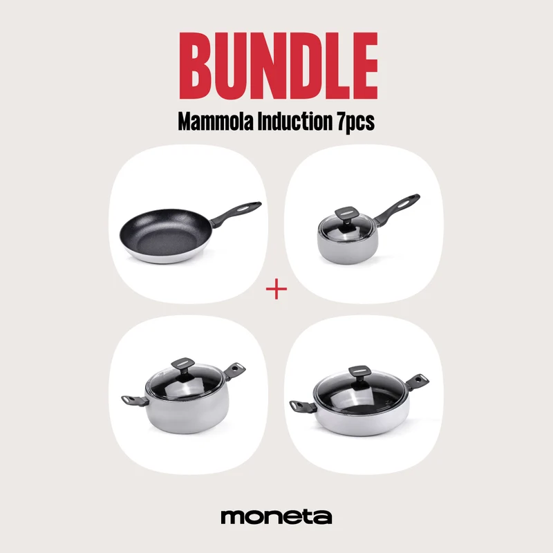 Moneta Set Mammola Induction 7pz