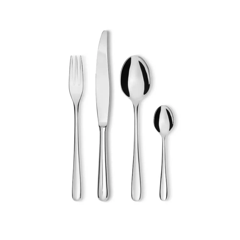 Caccia Servizio posate 24 pezzi acciaio Alessi LCD01S24M